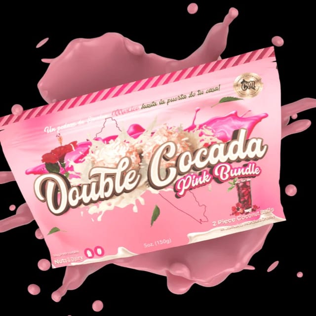 Double Cocada Pink (Horchata & Jamaica).