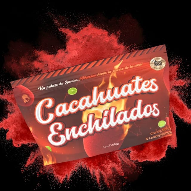 Cacahuates Enchilados Chamoy.